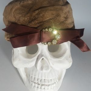 Stunning Ladies Vintage Valerie Modes Velour Hat